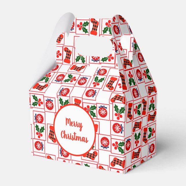 God jul mönster presentaskar (Framsidan Sidan)