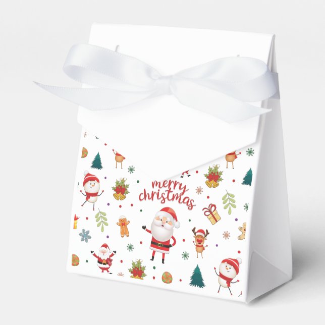 God jul Mönster Presentaskar (Framsidan Sidan)