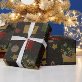 God jul Mönster Presentpapper