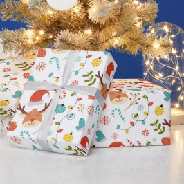 god jul mönster presentpapper