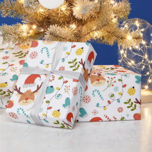 god jul mönster presentpapper