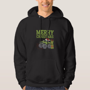 God Jul Monster Truck Småpojkar Xmas Hoodie