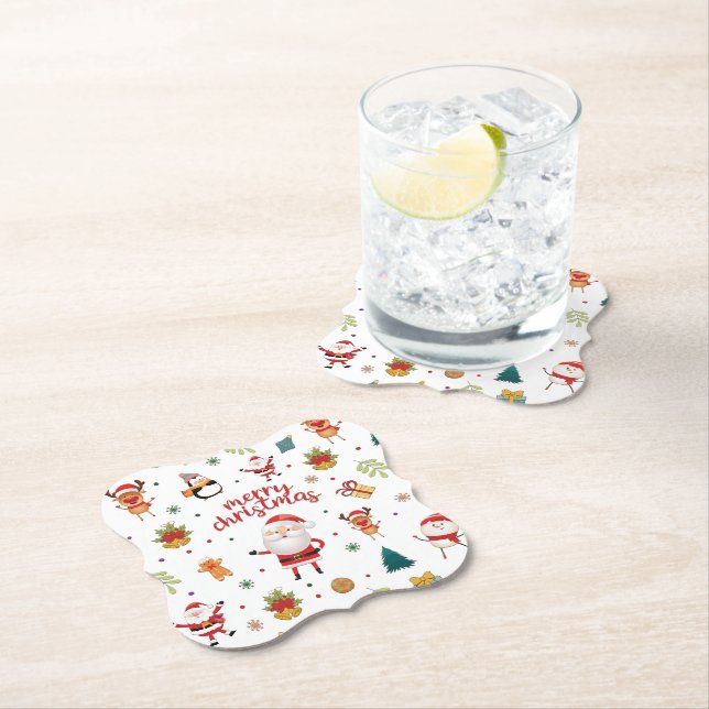 God jul Mönster Underlägg Papper (Insitu)