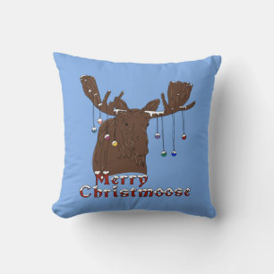 God jul Moose Dekorativ kudde