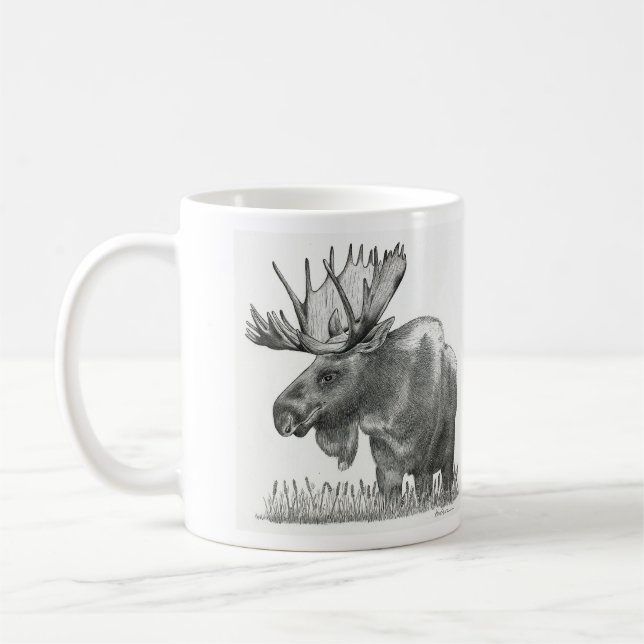 God jul Moose Kaffemugg (Vänster)