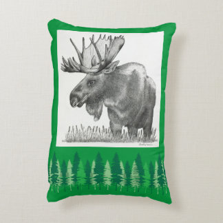 God jul Moose Prydnadskudde