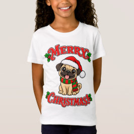 God Jul Mops T Shirt
