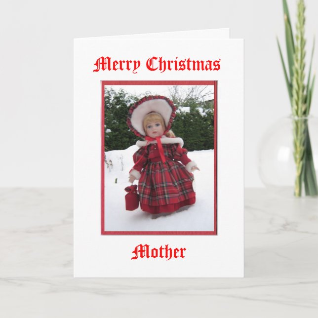 God jul Mor Helgkort (Framsida)