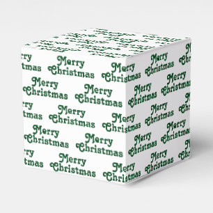 "God jul" mörk grönt vit Helgdag Gift Presentaskar