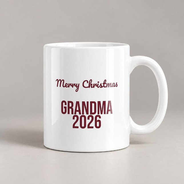 God Jul Mormor 2026 Rolig Kopp (Skapare uppladdad)