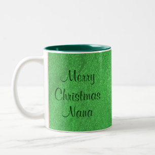 God Jul Mormor Jag Älskar Dig Två-Tonad Mugg