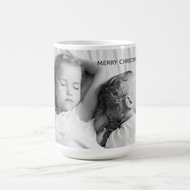 God jul Mormor Julbild Kaffemugg (Center)