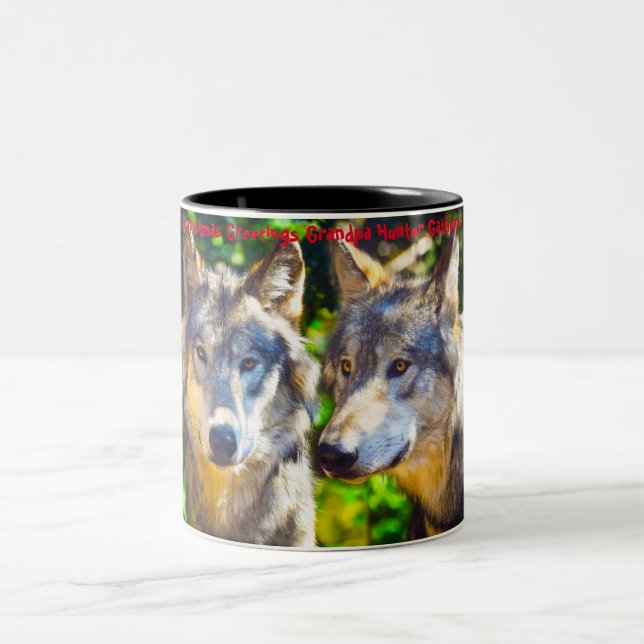 God jul Morpa Hunter Gatherer Två-Tonad Mugg (Center)