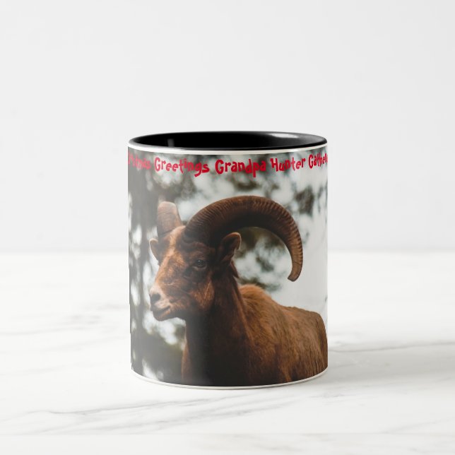 God jul Morpa Hunter Gatherer Två-Tonad Mugg (Center)