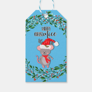 god jul möss skämtsamt skämtsamt presentetikett
