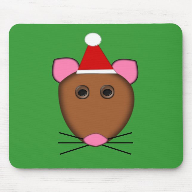 God jul Mouse Mousepad Musmatta (Framsidan)