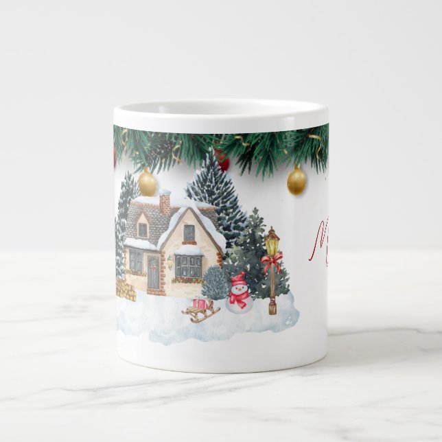 God Jul-mugg Jumbo Mugg (Framsidan)
