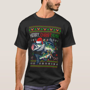 God jul Musky Santa Musky Julafton Costume Fis T Shirt