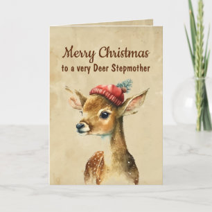 God Jul Mycket Hjort Styvmor Kort