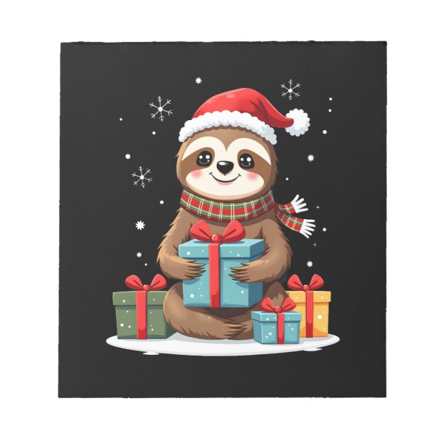 God Jul mysko julmysko Santa hatt jul Anteckningsblock (Framsida)