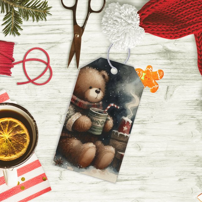 God jul Nalle Presentetikett (Skapare uppladdad)