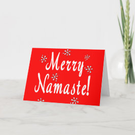 God jul Namaste kort