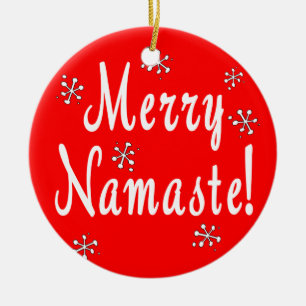 God jul Namaste Ornament