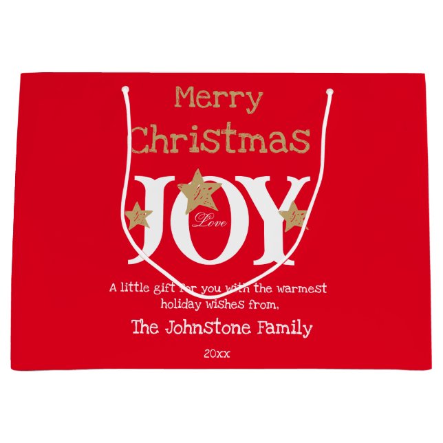 God jul Namn Coola Chic Cute Red (Framsidan)