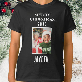 God jul Namn och Photo Boys Black T Shirt
