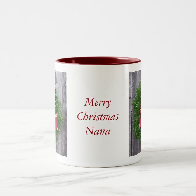 God jul Nana Två-Tonad Mugg (Center)