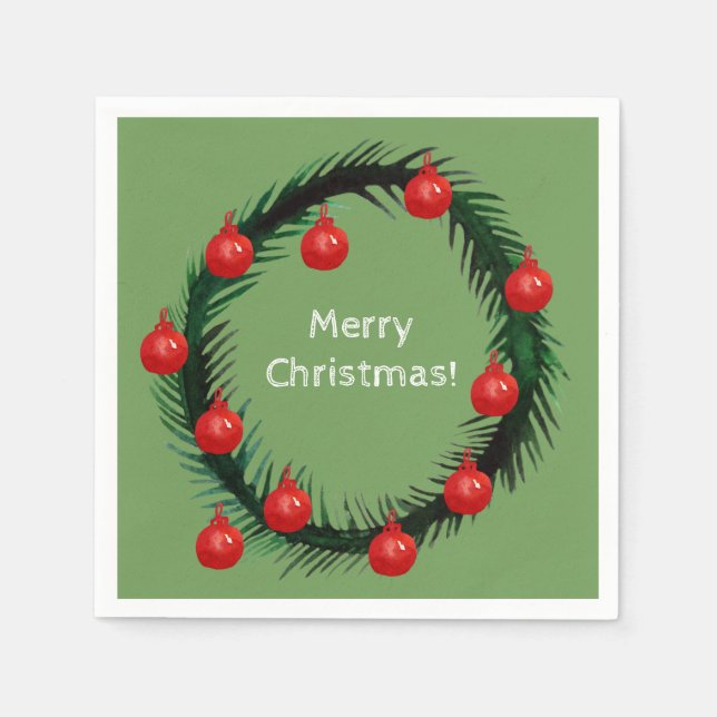 God jul Napkins Pappersservett (Framsidan)