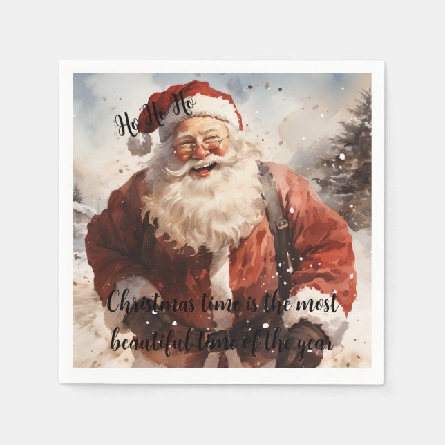 God jul Napkins Pappersservett (Framsidan)