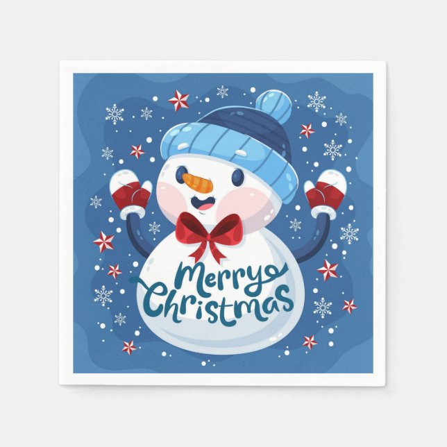 God jul Napkins Pappersservett (Framsidan)