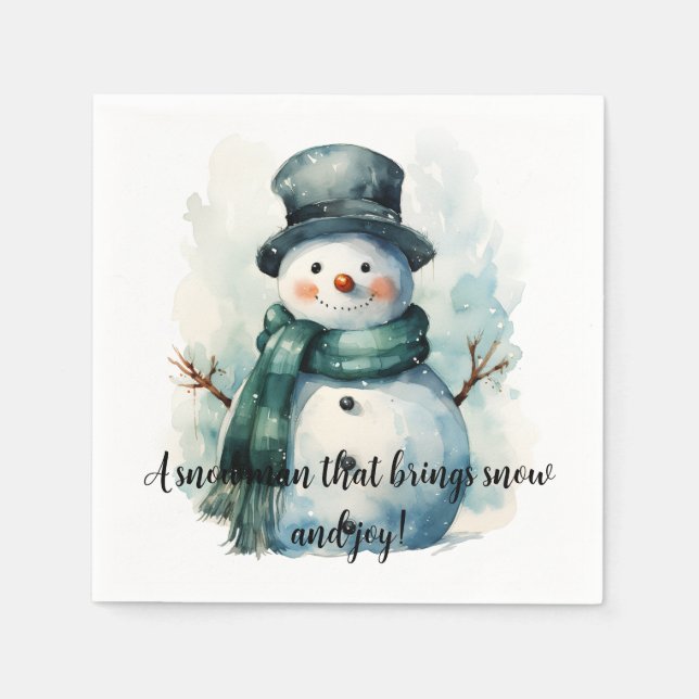 God jul Napkins Pappersservett (Framsidan)