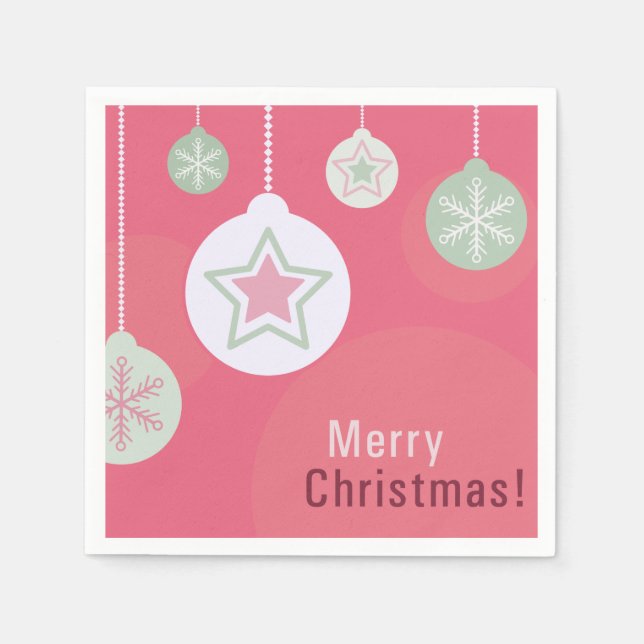 God jul Napkins Pappersservett (Framsidan)