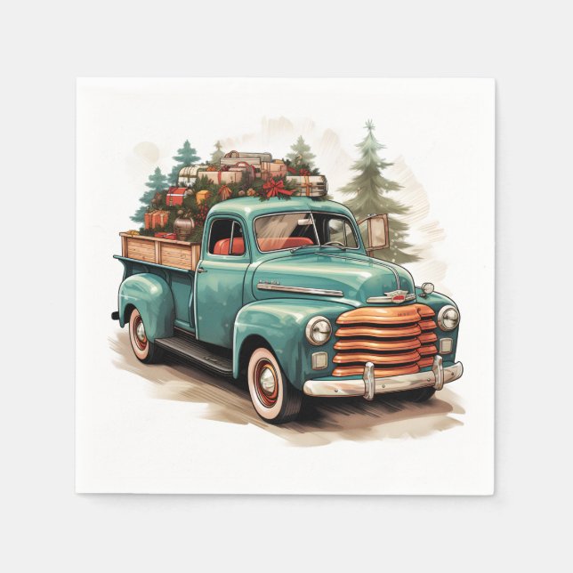 God jul Napkins Pappersservett (Framsidan)