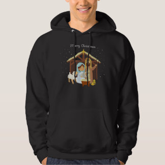 God jul & Nativitet Scene Christian Faith H Hoodie