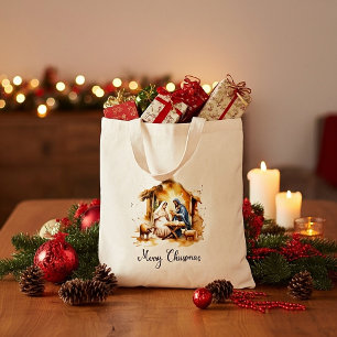 God jul Nativitet Tygkasse