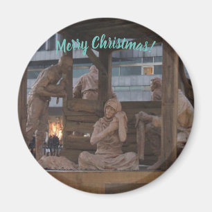 God jul Nativitetsvnet Magnet