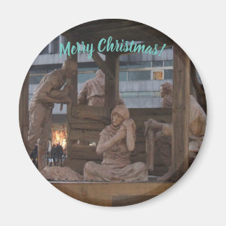God jul Nativitetsvnet Magnet
