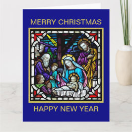 GOD JUL NATIVITY SCENE KORT