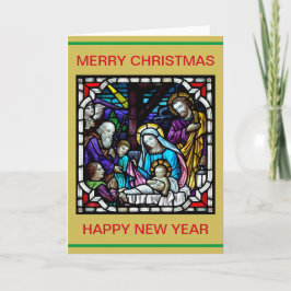 GOD JUL NATIVITY SCENE KORT