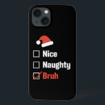 God jul, Naughty Bruh Funny Julafton-lista<br><div class="desc">God jul,  Naughty Bruh Funny Julafton-lista</div>