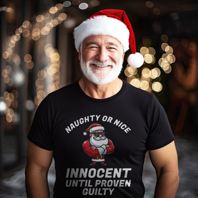 God jul Naughty eller Nice - bevisa det! T Shirt (Skapare uppladdad)