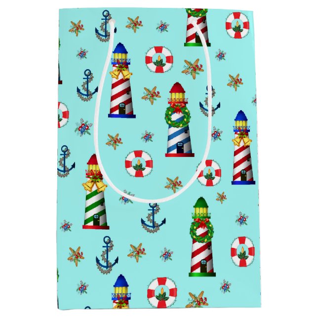 God Jul Nautical Lighthouses (Framsidan)