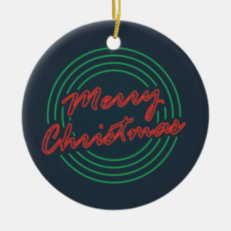 god jul Neon Stye Ornaments Julgransprydnad Keramik