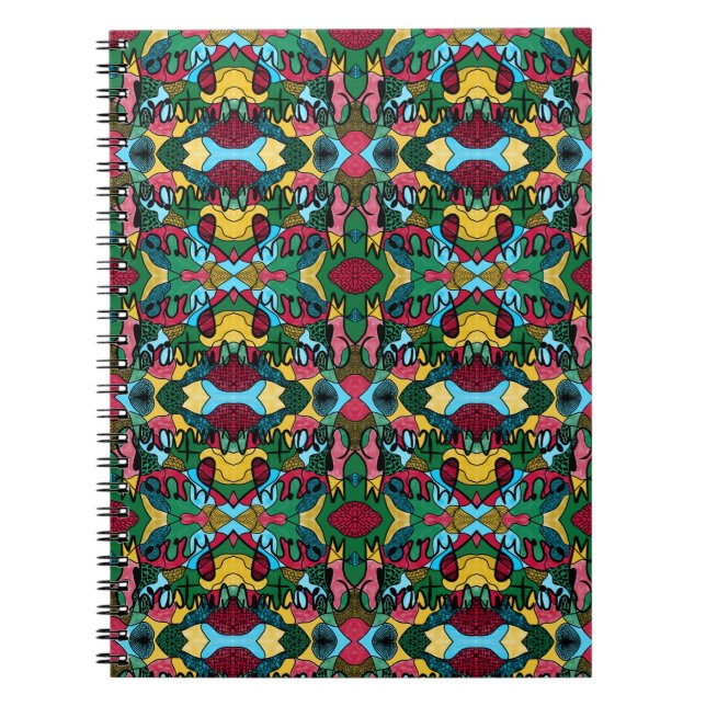 GOD JUL NEUROGRAFISK OCH SVART LINJE ANTECKNINGSBOK (Framsidan)