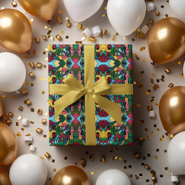 GOD JUL NEUROGRAFISK OCH SVART LINJE PRESENTPAPPER