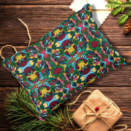 GOD JUL NEUROGRAFISK OCH SVART LINJE PRYDNADSKUDDE