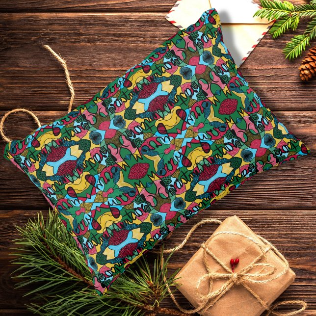 GOD JUL NEUROGRAFISK OCH SVART LINJE PRYDNADSKUDDE (Skapare uppladdad)